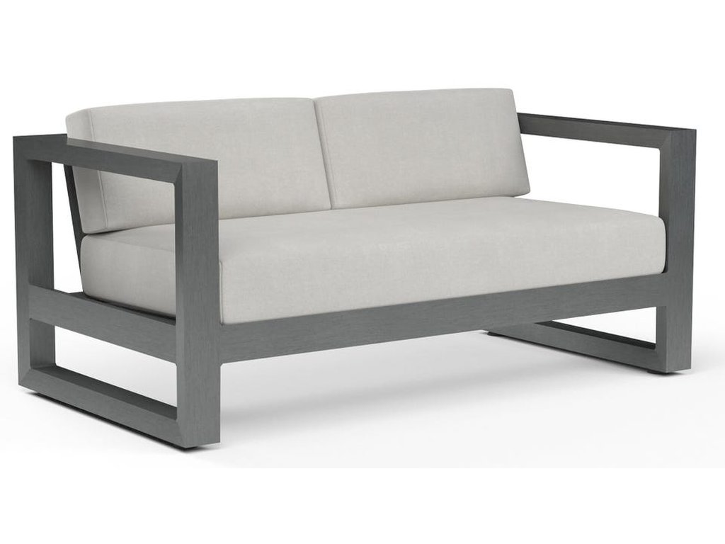 Redondo Loveseat in Cast Silver, No Welt