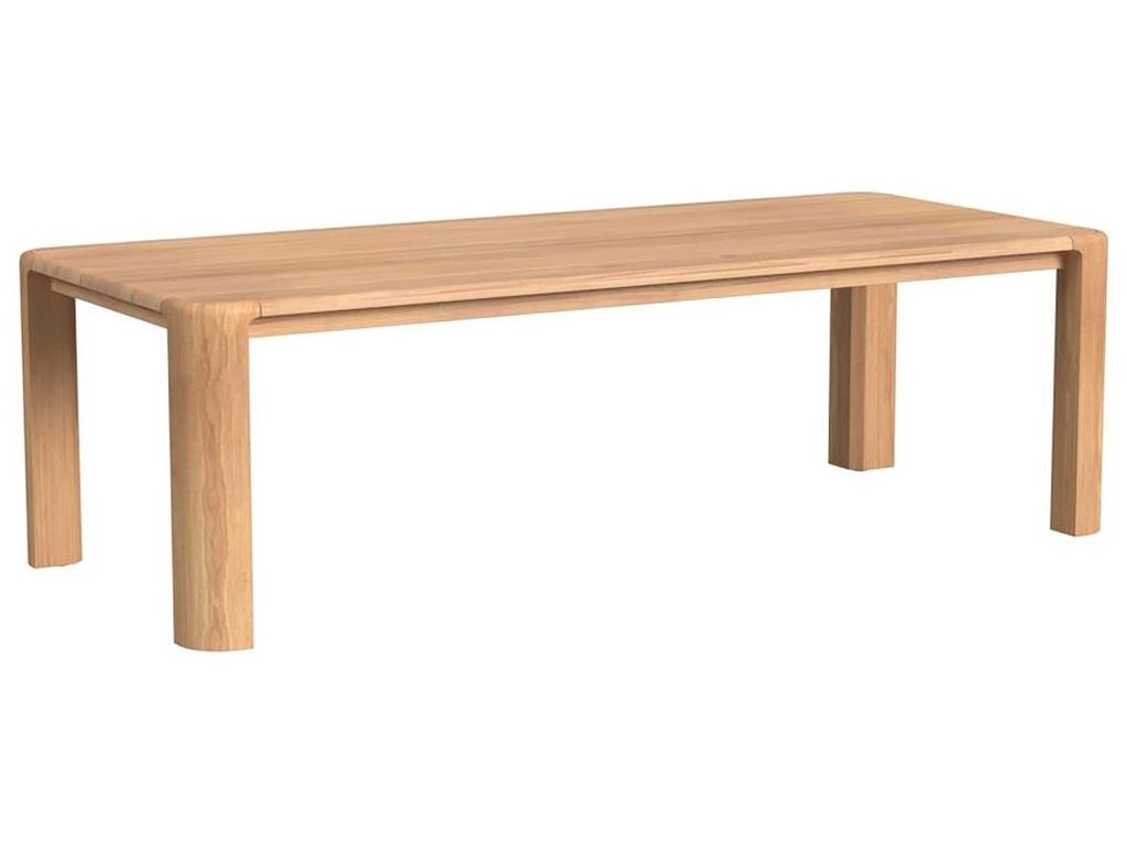 Natural Teak 96" Dining Table