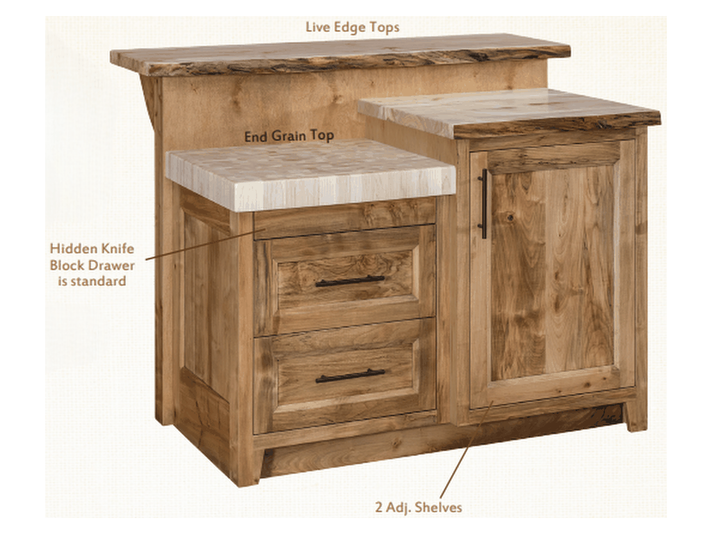 Key West Kitchen Island