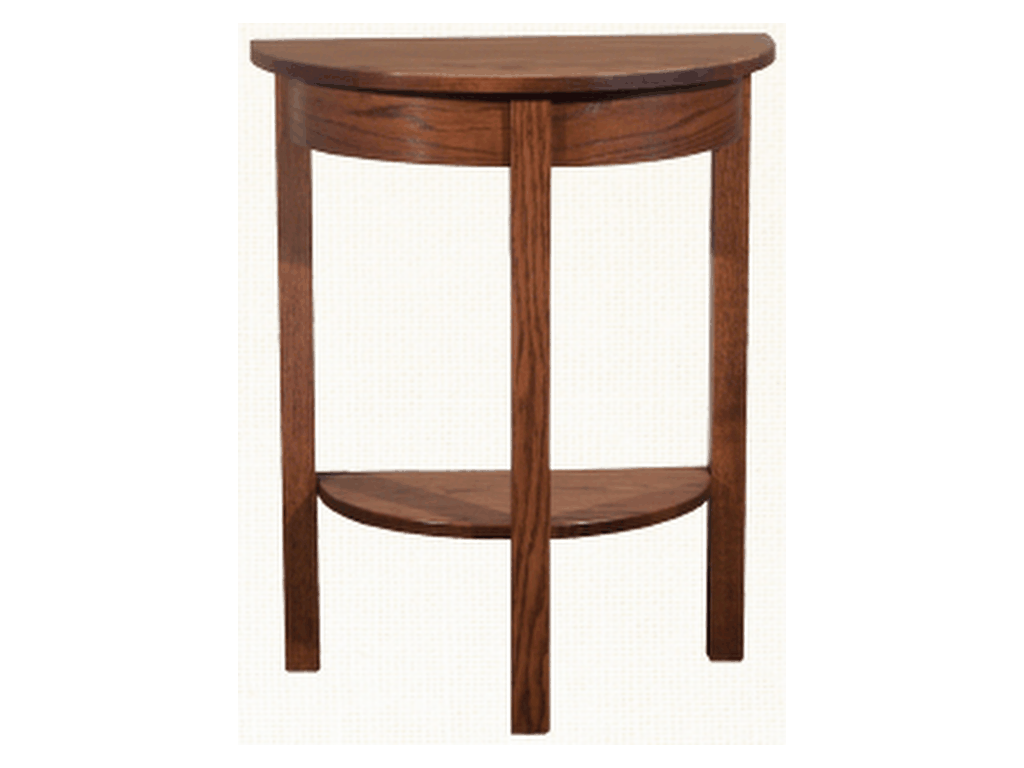Half Round Table