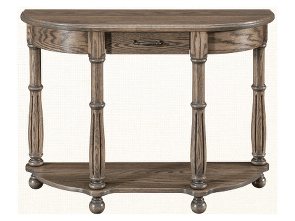 Half Oval Table