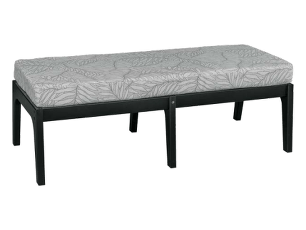 Amish Furniture of NE Willow Ottoman (large)