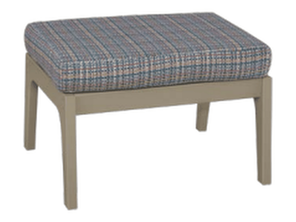 Amish Furniture of NE Willow Ottoman (small)