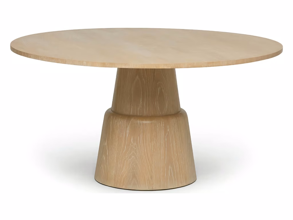 Graves Round Dining Table - Saddle