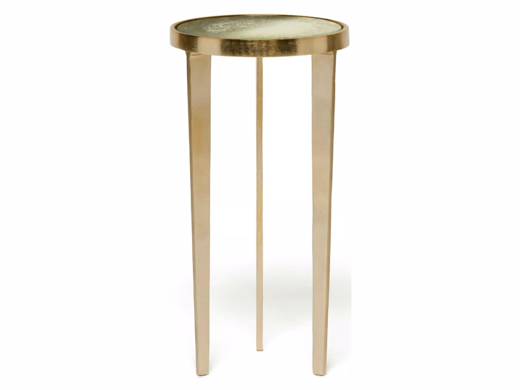 Jan Round Drink Table - Champagne
