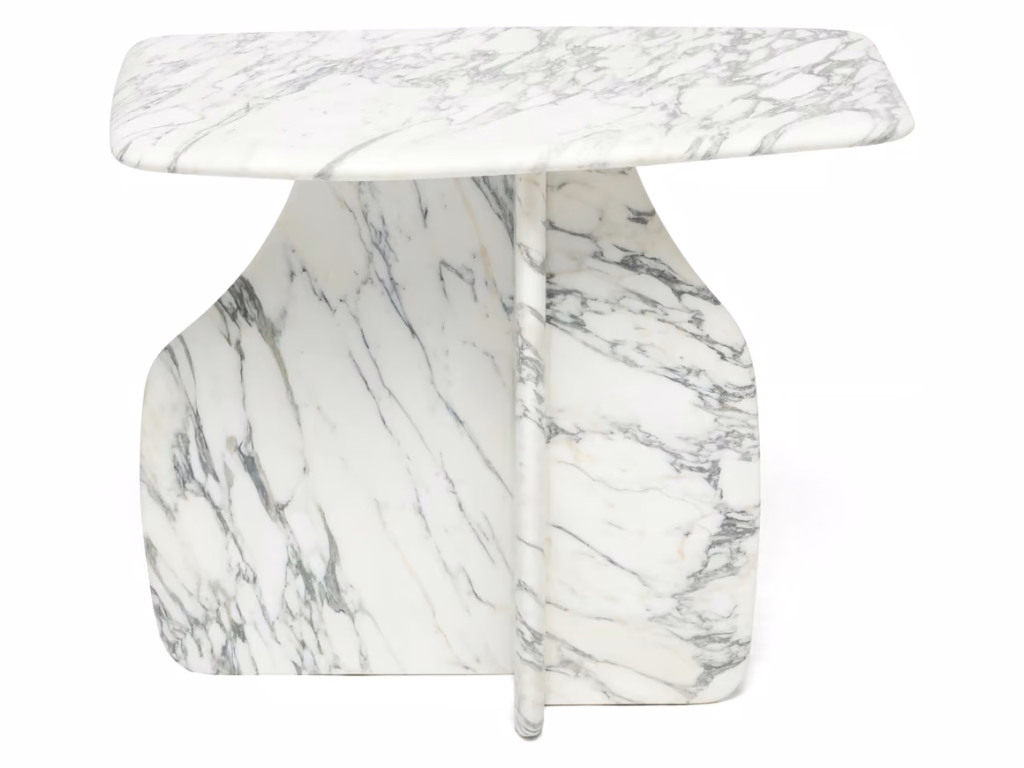 Celine Side Table - Arabescato - Alternative View