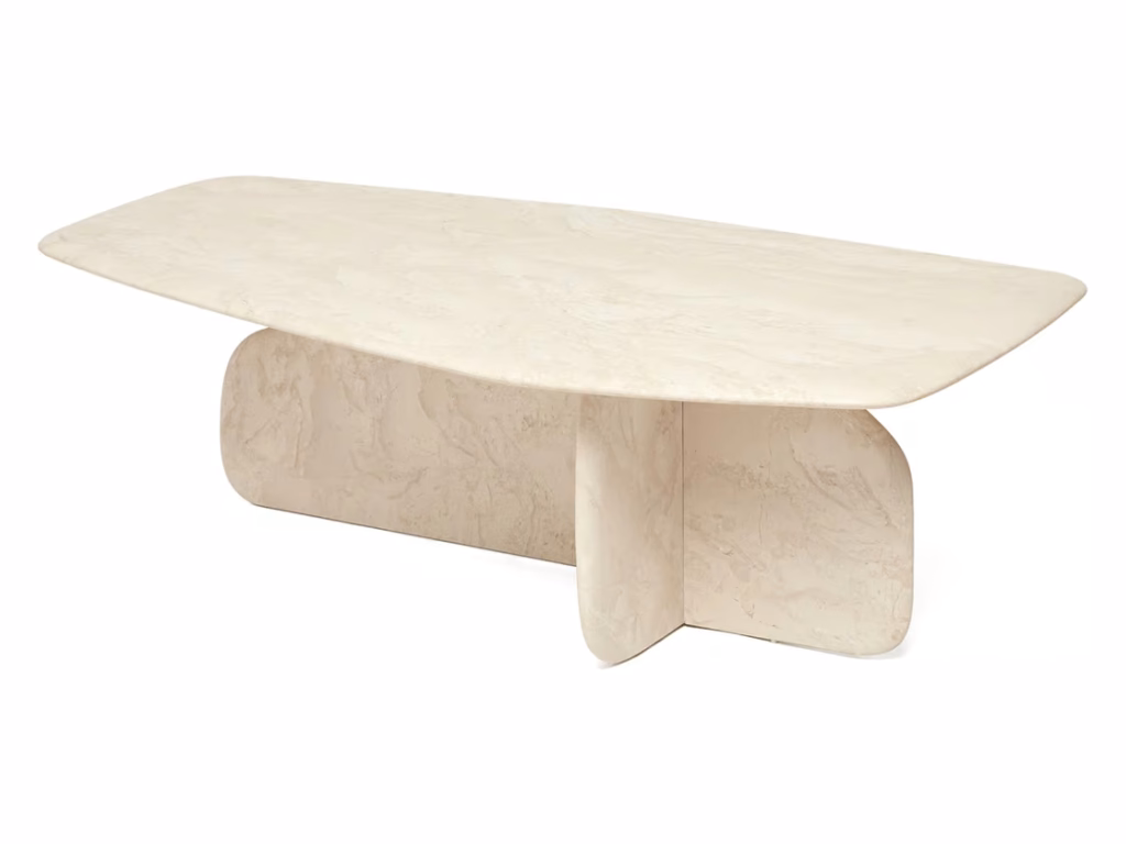 Celine Cocktail Table - Biscuit