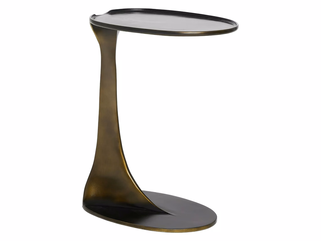 Duval Grand Hugging Table - Deep Bronze