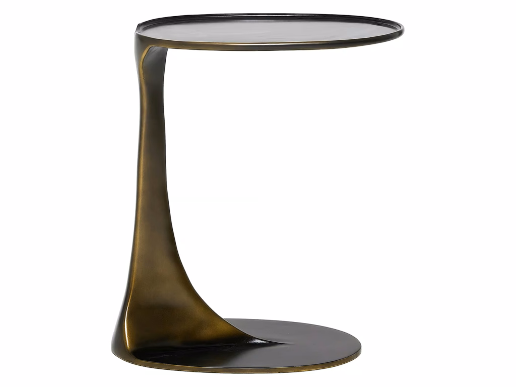 Duval Grand Hugging Table - Deep Bronze - Alternative View