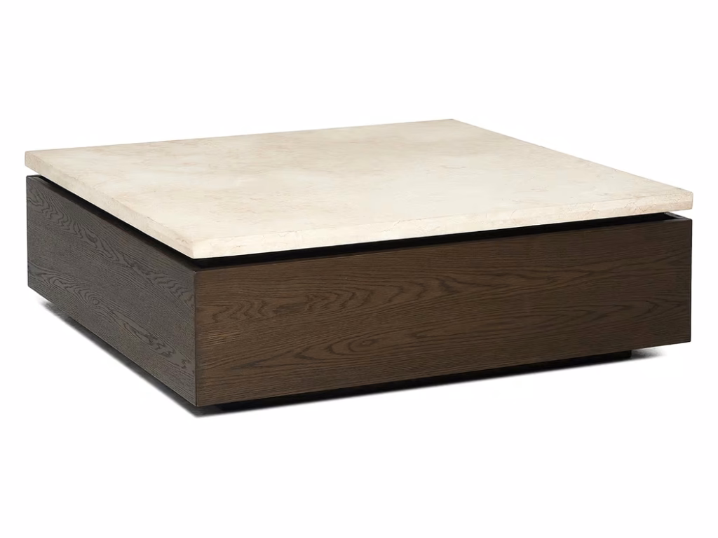 Branford Storage Cocktail Table - Mocha