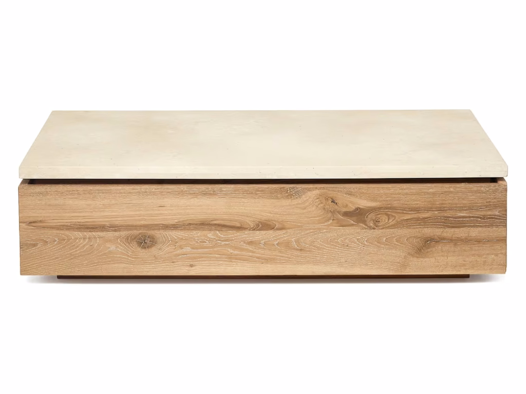 Branford Rect. Cocktail Table - Saddle - Alternative View