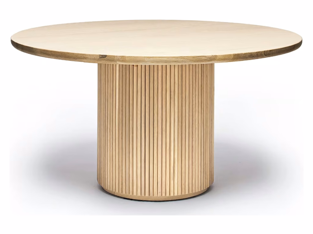 Laurel Round Dining Table Large - Saddle