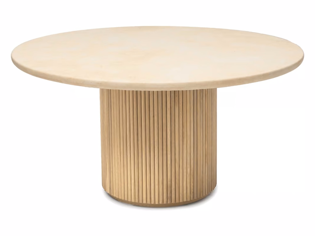 Laurel Round Dining Table Large - Honey