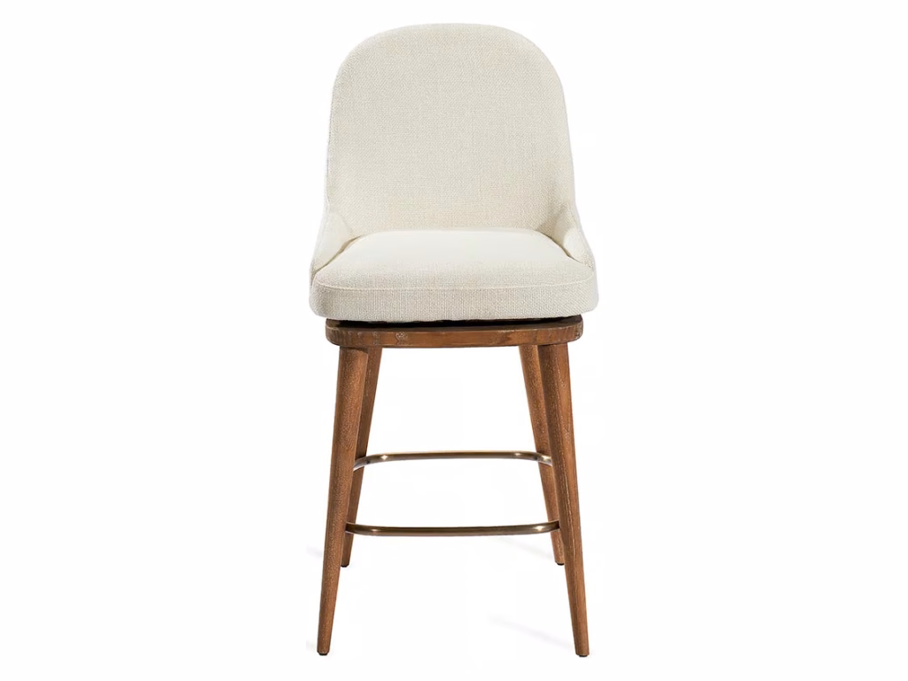 Harper Swivel Counter Stool - Oyster