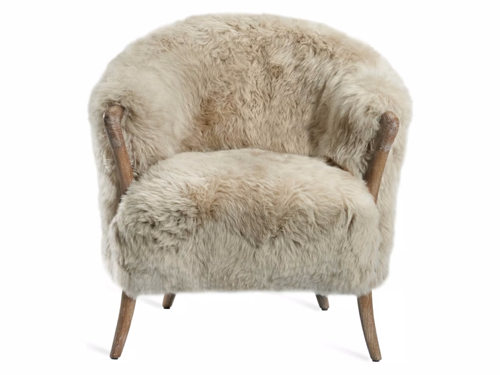 Ilaria Lounge Chair - Morel Taupe - Alternative View