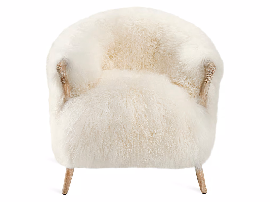 Ilaria Lounge Chair - Ivory - Alternative View