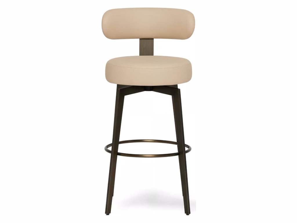 Clermont Bar Stool - Cream Latte - Alternative View