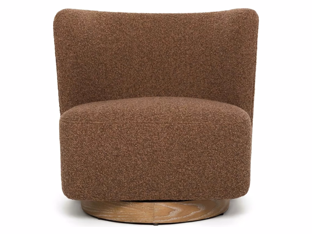 Dorian Swivel Lounge Chair - Ridge - Alternative View