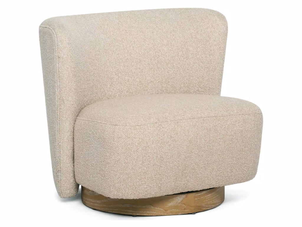 Dorian Swivel Lounge Chair - Seed