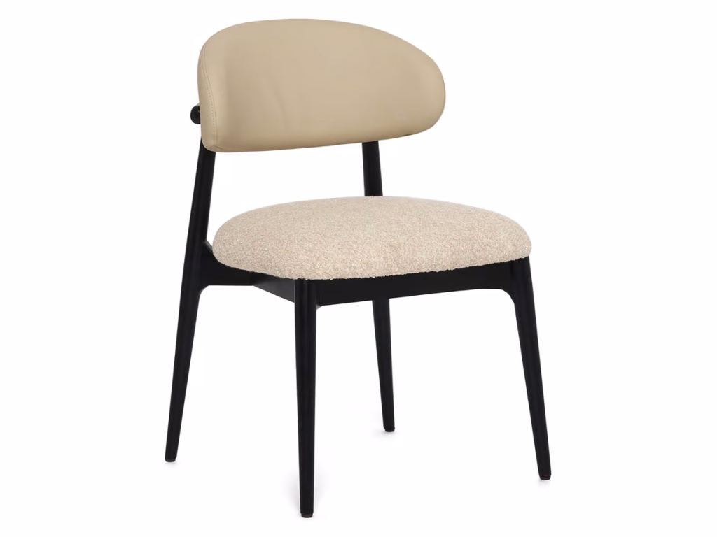 Liam Dining Chair - Matte Black