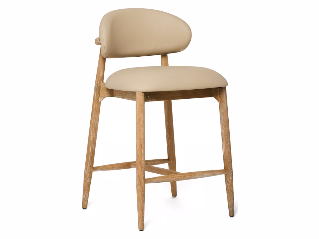 Liam Counter Stool - Whitewash