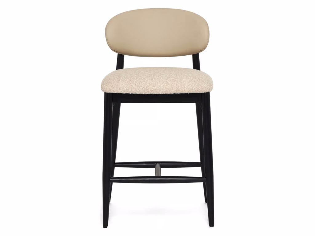 Liam Counter Stool - Matte Black - Alternative View