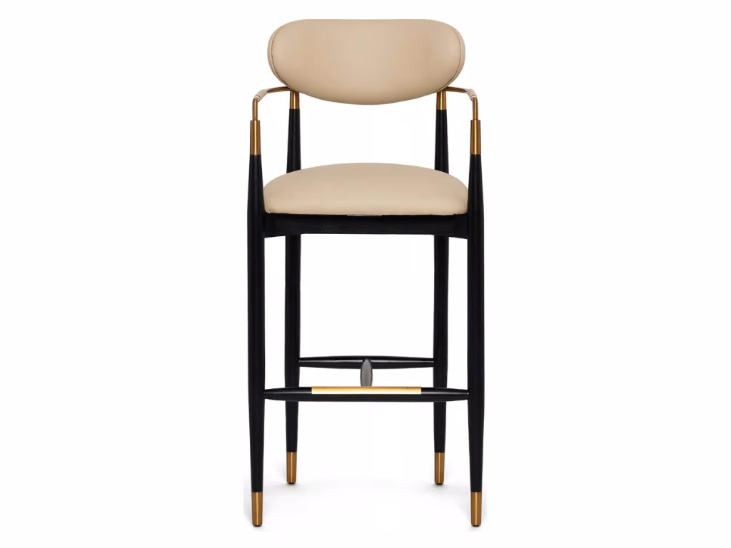 Cidra Bar Stool - Matte Black