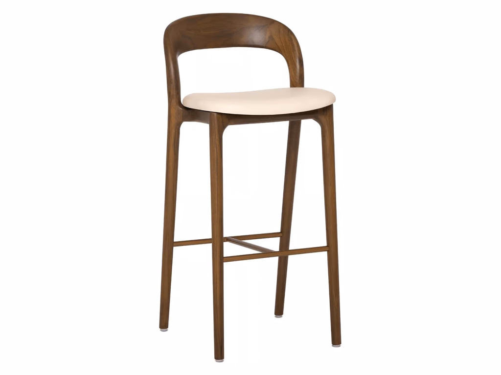 Felix Bar Stool - Classic Walnut
