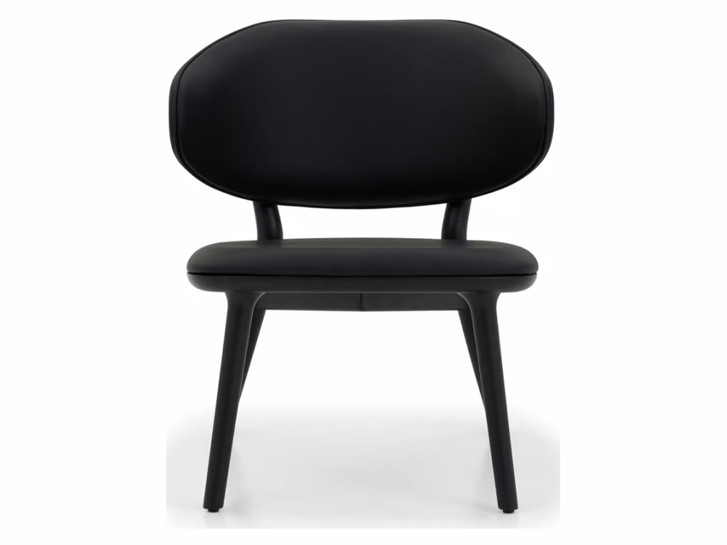 Soren Lounge Chair - Matte Black - Alternative View