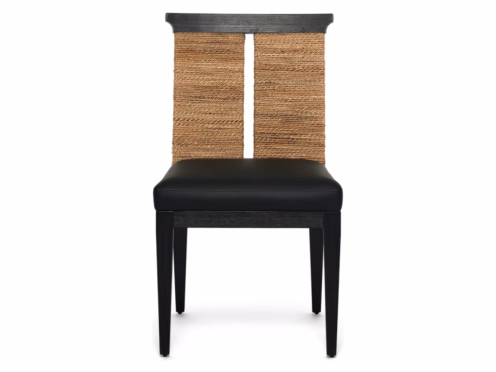 Reed Dining Chair - Matte Black - Alternative View