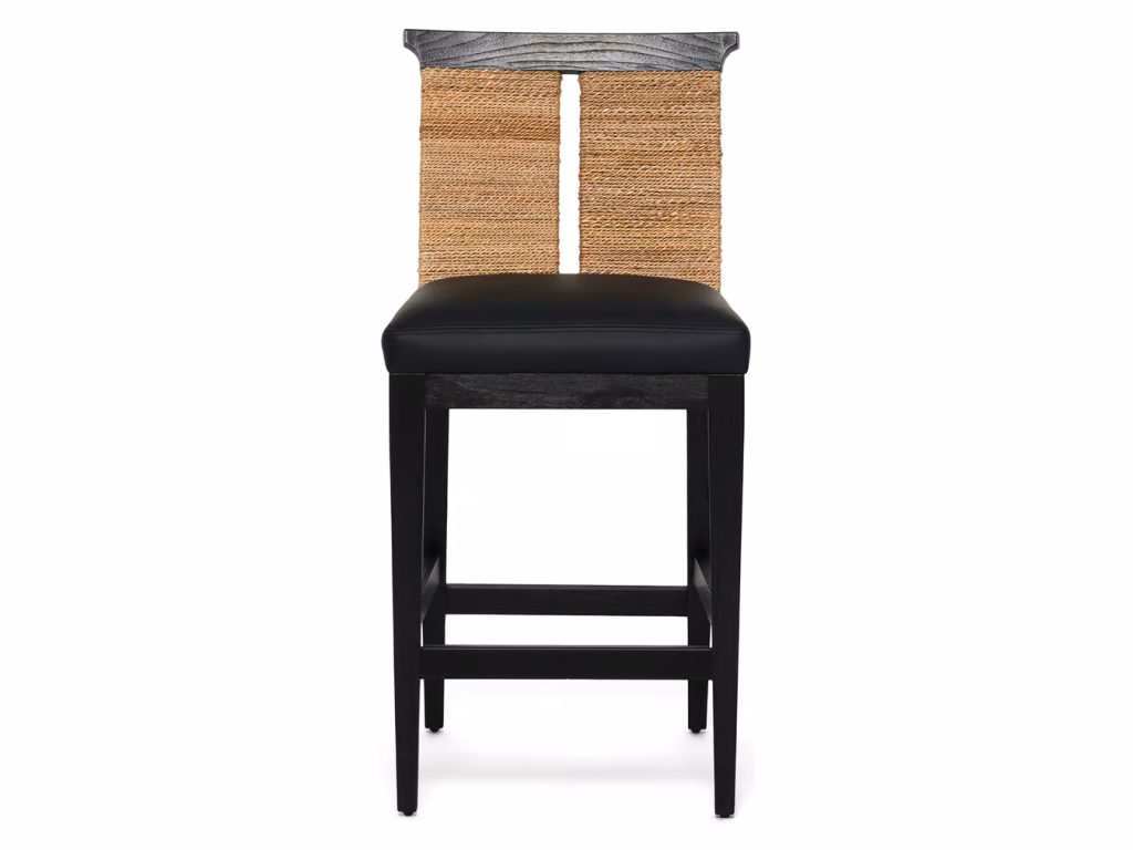 Reed Counter Stool - Matte Black - Alternative View