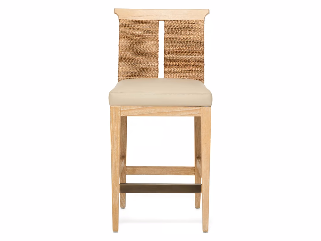 Reed Counter Stool - Saddle