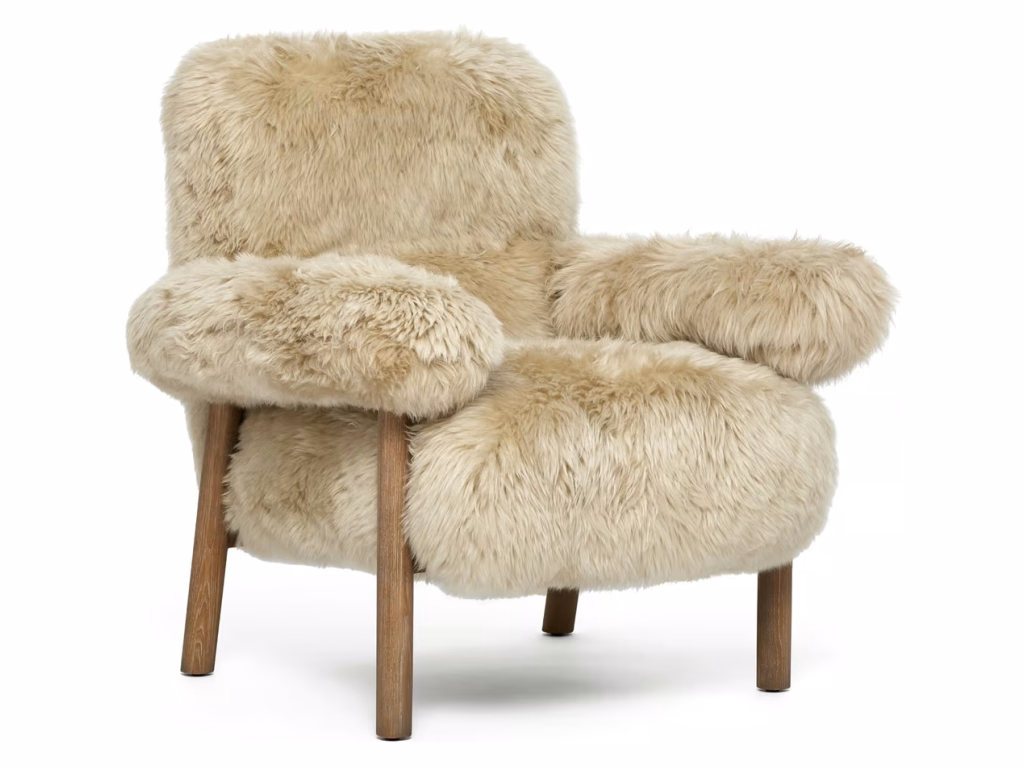 Nolan Lounge Chair - Morel Taupe