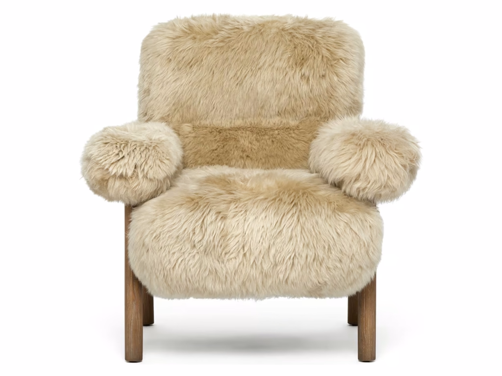 Nolan Lounge Chair - Morel Taupe - Alternative View