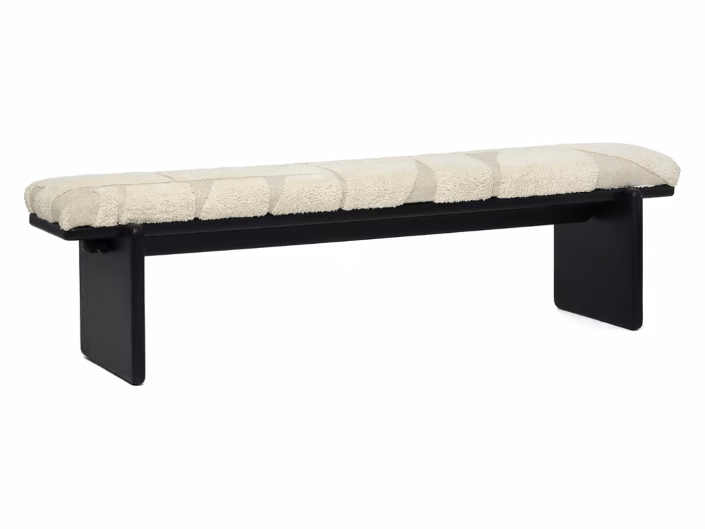Collier Grand Bench - Matte Black