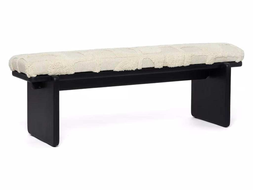 Collier Bench - Matte Black