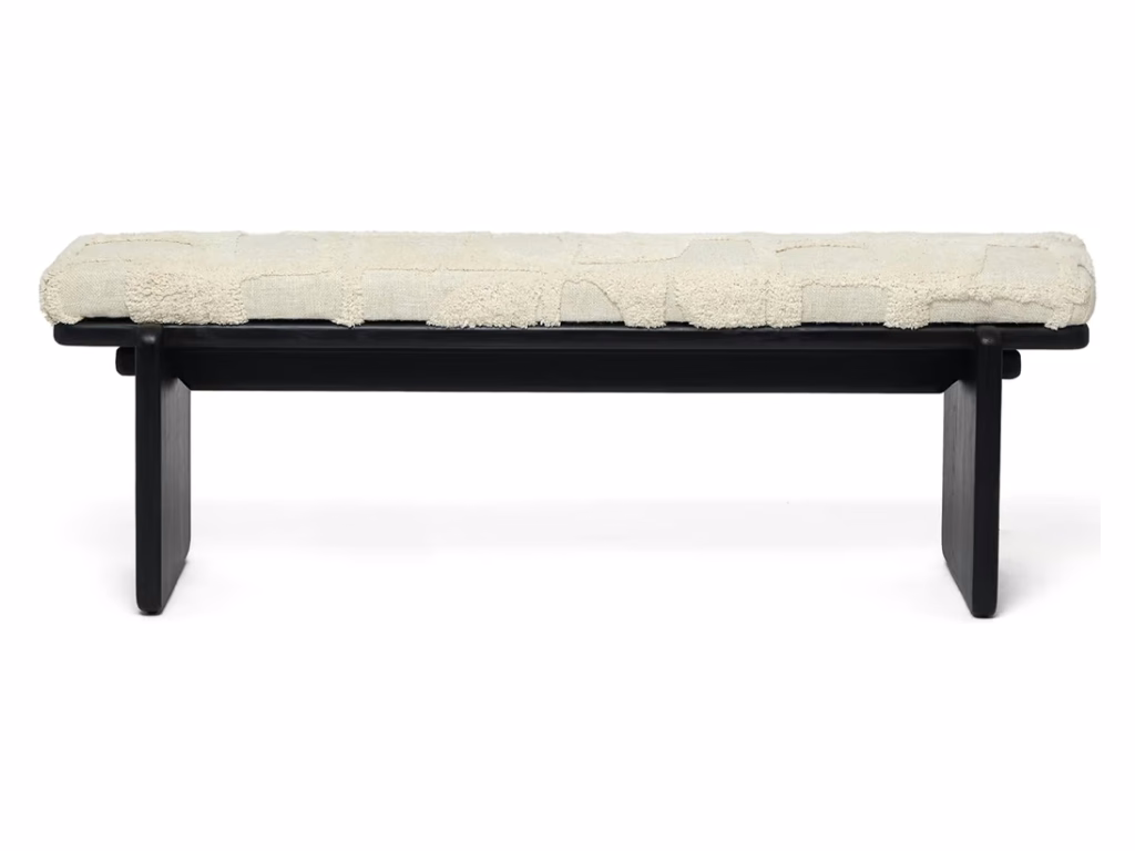 Collier Bench - Matte Black - Alternative View