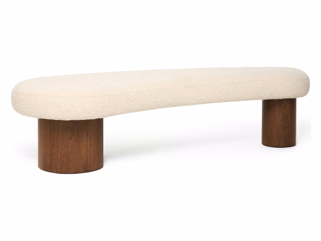 Caillou Bench - Classic Walnut