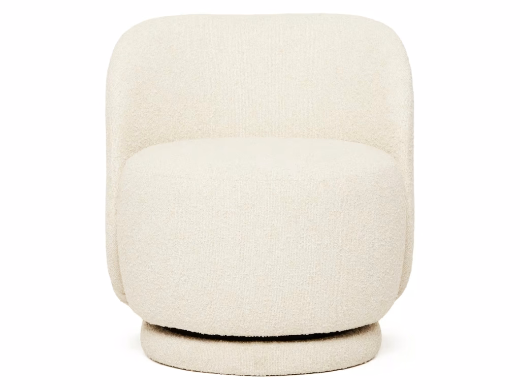 Oslo Swivel Lounge Chair - Bluff - Alternative View