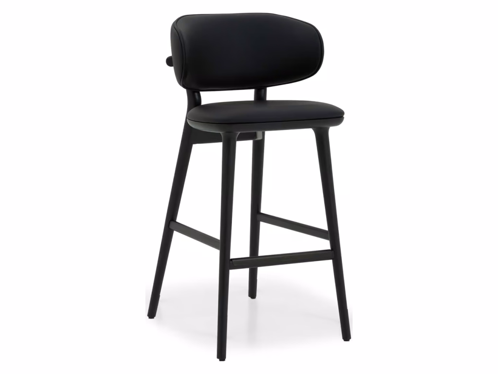 Soren Bar Stool - Matte Black