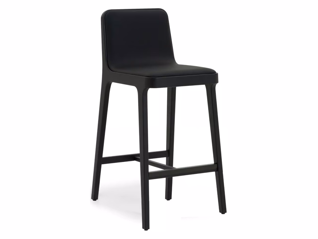 Florent Bar Stool - Matte Black