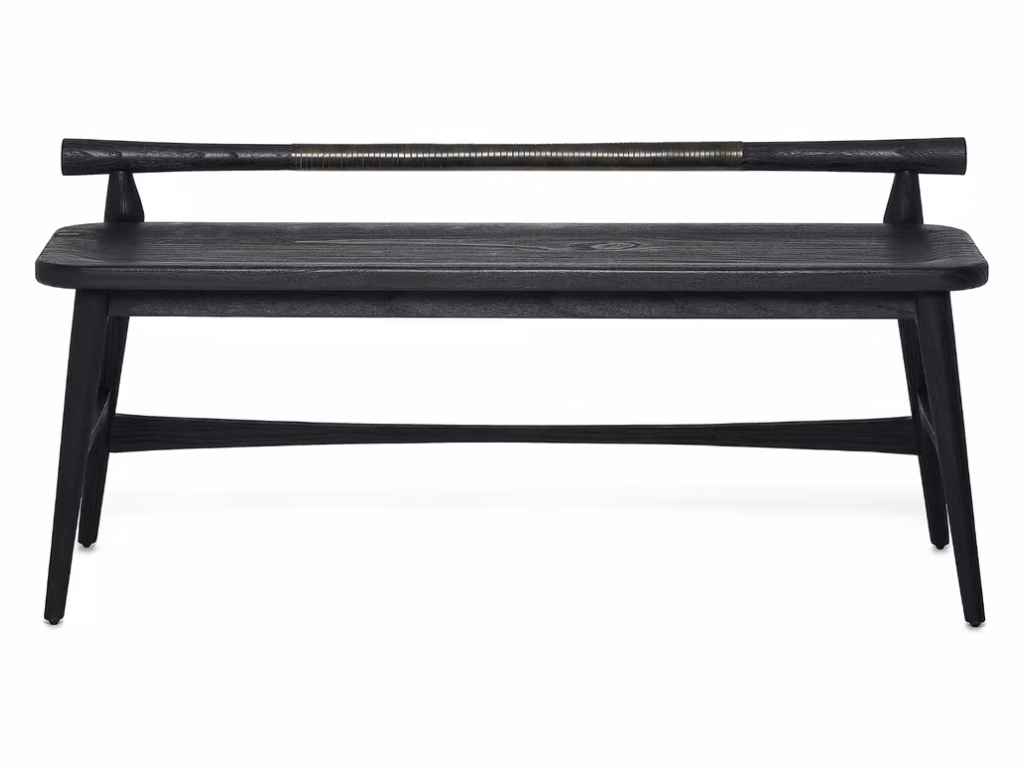 Madeira Bench - Matte Black - Alternative View