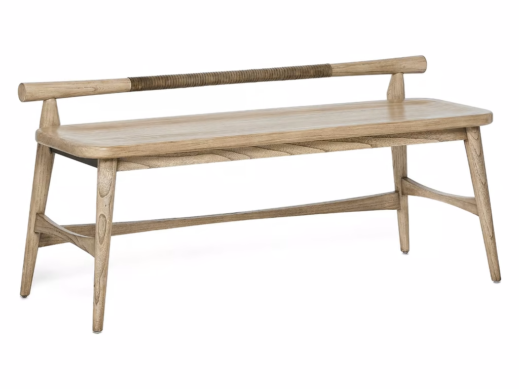 Madeira Bench - Washed Taupe