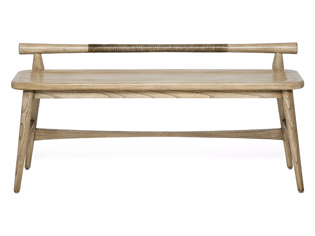 Madeira Bench - Washed Taupe - Alternative View