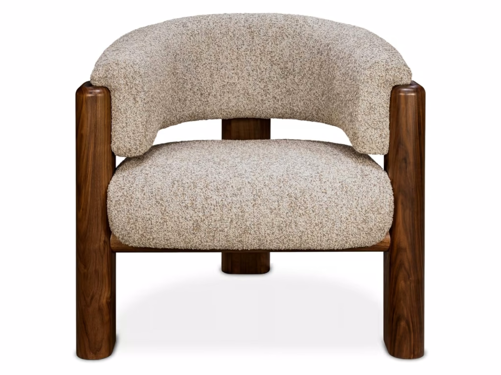 Olivia Lounge Chair - Classic Walnut - Alternative View