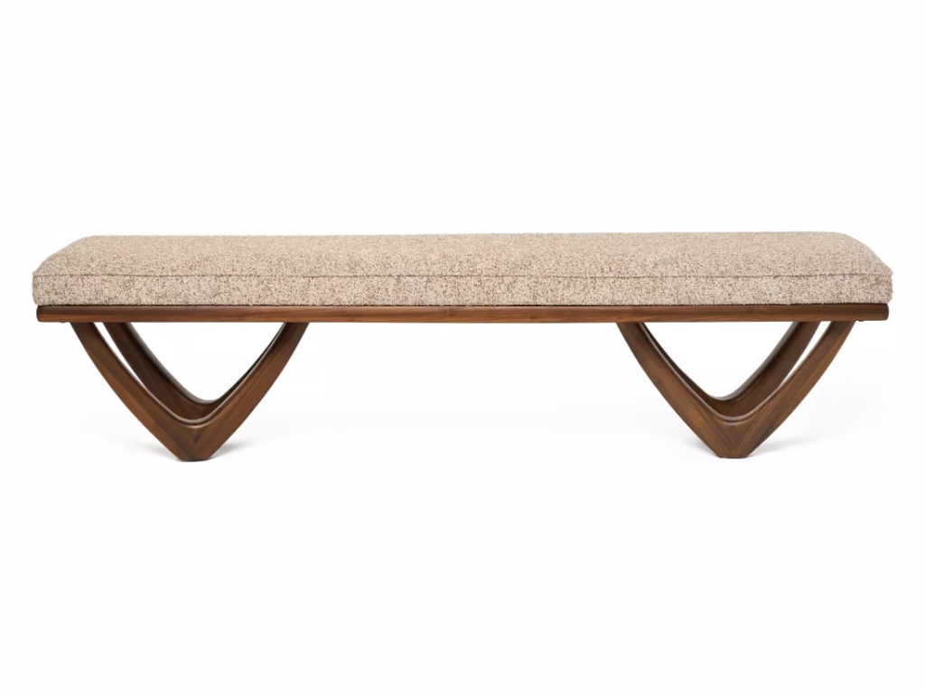 Monterey Bench - Classic Walnut - Alternative View