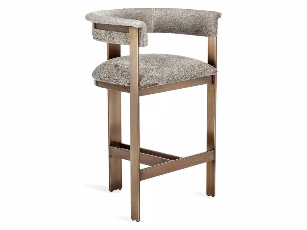 Darcy Counter Stool - Natural Hide