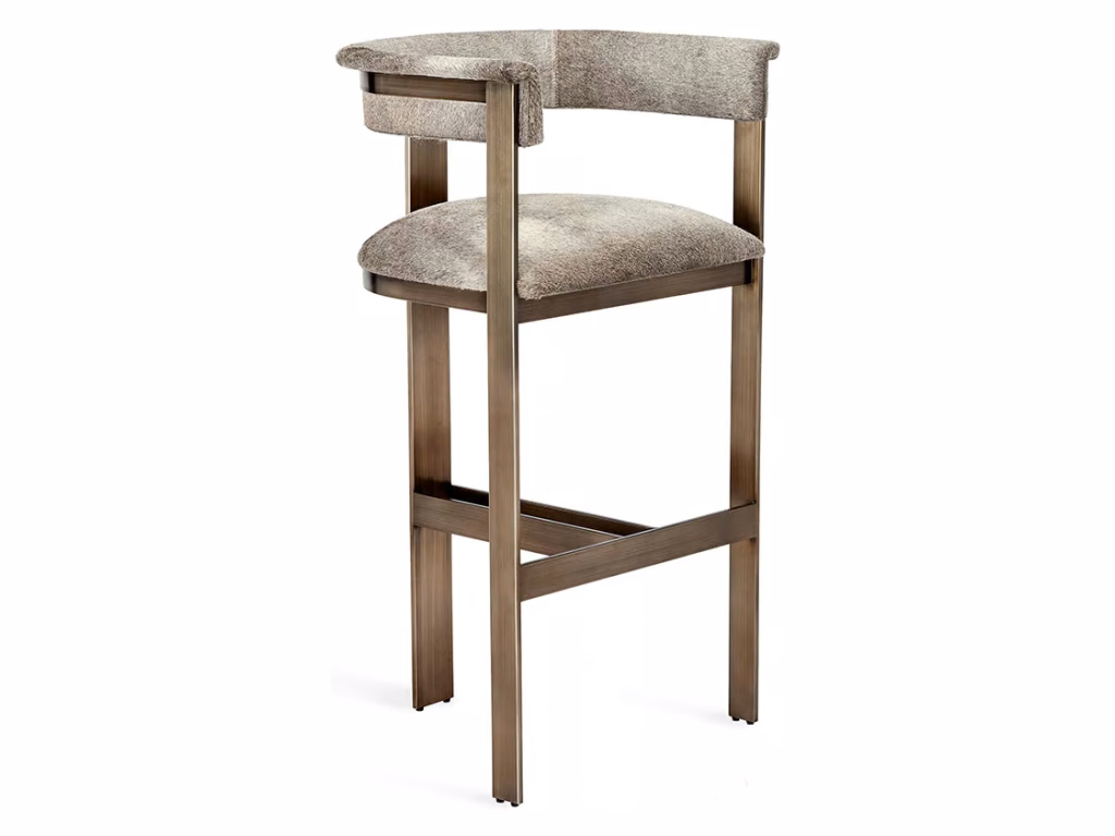 Darcy Bar Stool - Natural Hide