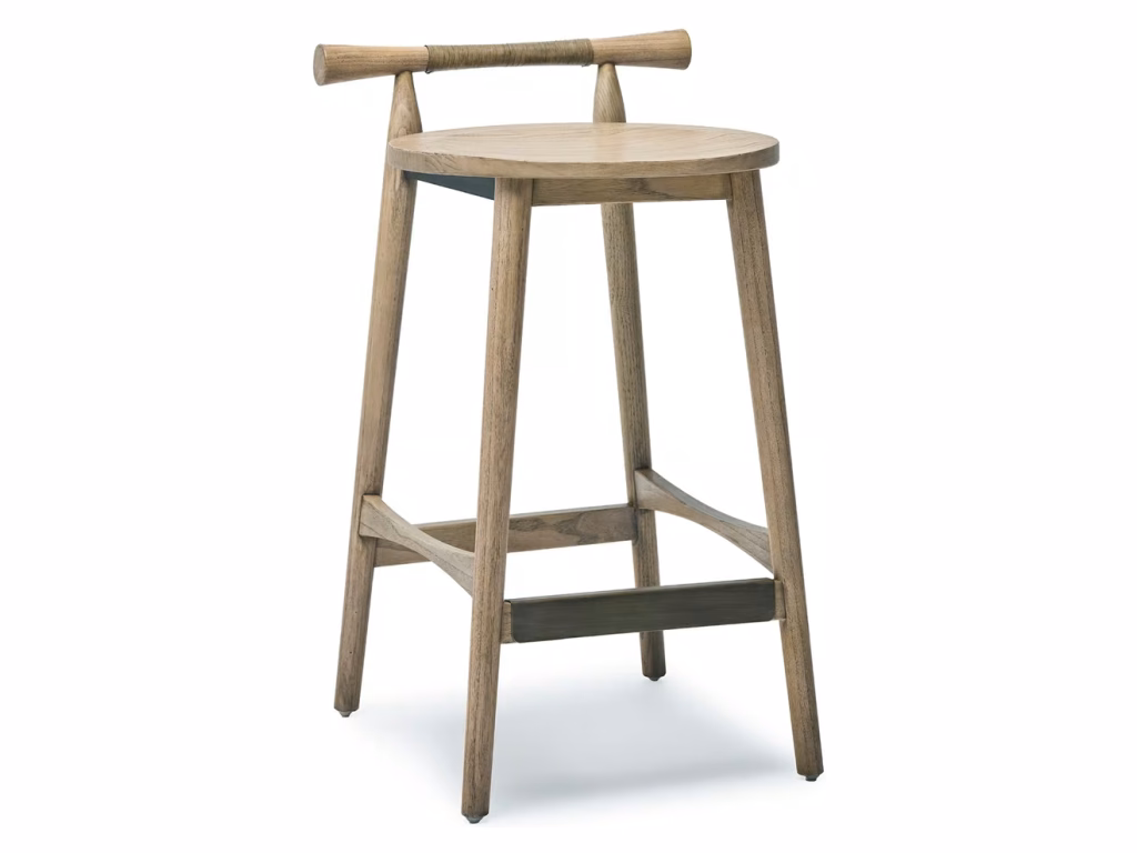 Madeira Counter Stool - Washed Taupe