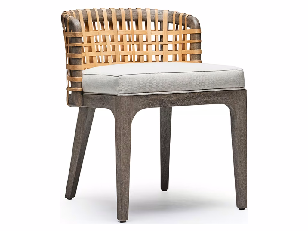 Palms Side Chair - Grey Ceruse